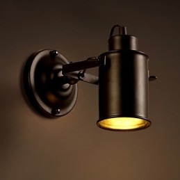 Seinävalaisimet Modern 1 Light Metal