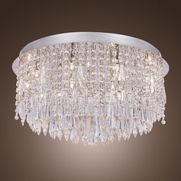 Moderni nykyaikainen Crystal Chrome uppoteline