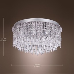 Moderni nykyaikainen Crystal Chrome uppoteline