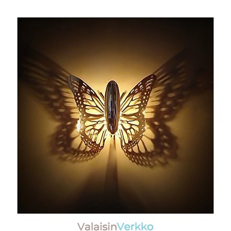 Uppoasennus seinävalaisimet Moderni nykyaikainen metalli