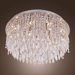 Moderni nykyaikainen Crystal Chrome uppoteline