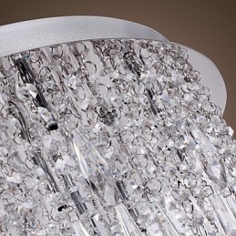 Moderni nykyaikainen Crystal Chrome uppoteline