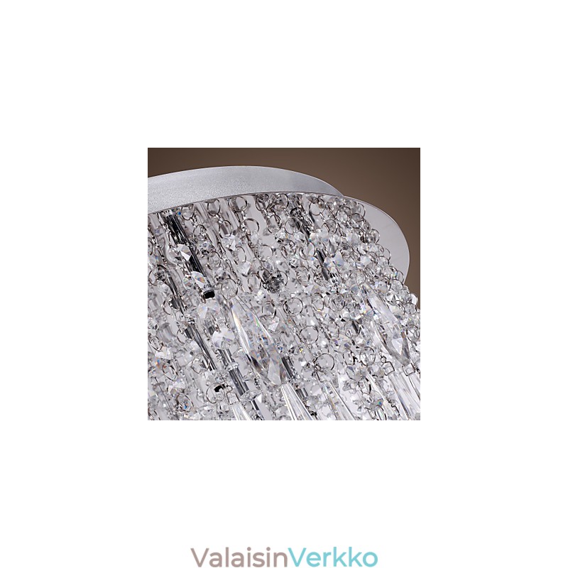 Moderni nykyaikainen Crystal Chrome uppoteline