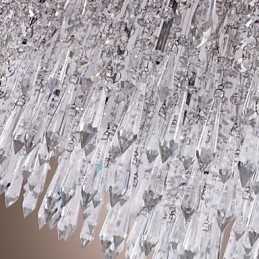 Moderni nykyaikainen Crystal Chrome uppoteline
