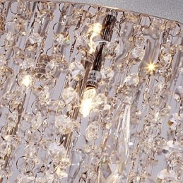 Moderni nykyaikainen Crystal Chrome uppoteline