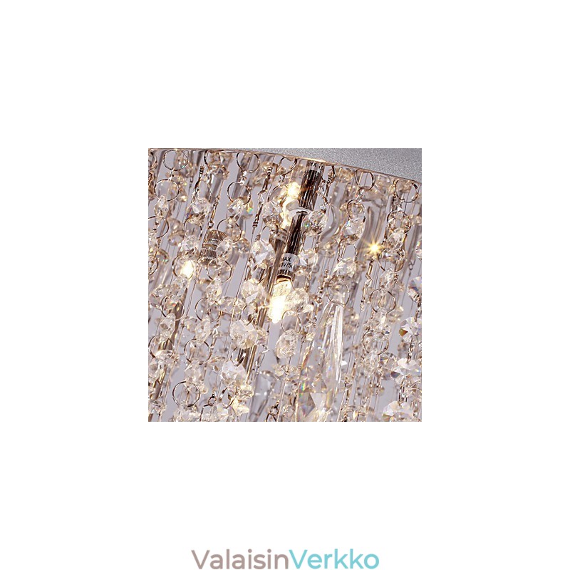 Moderni nykyaikainen Crystal Chrome uppoteline