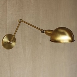 Seinälamput Swing Valot Lukeminen Seinävalot Mini Style Rustic Lodge Metal