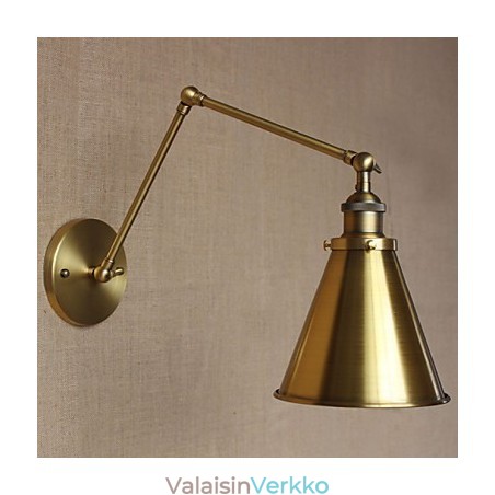 Seinälamput Swing Valot Lukeminen Seinävalot Mini Style Rustic Lodge Metal