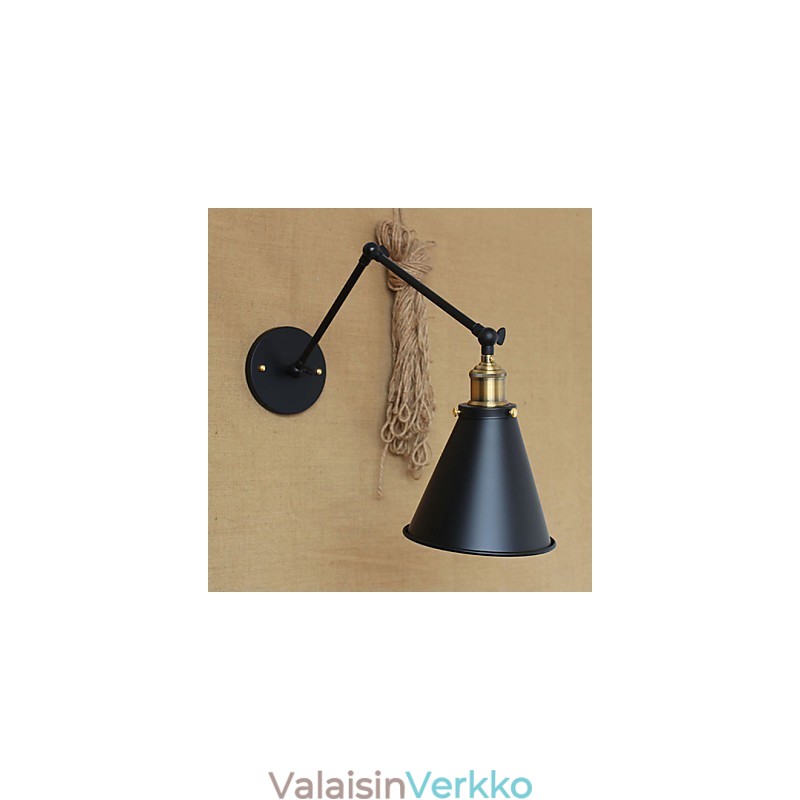 Seinälamput Swing Valot Lukeminen Seinävalot Mini Style Rustic Lodge Metal