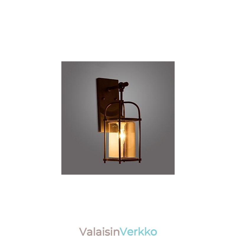 Creative Industrial Look -valaisimet Pohjois-Amerikan tyyliset seinävalaisimet Edison Flute -polttimolla, baarin sisustusvalaisimet