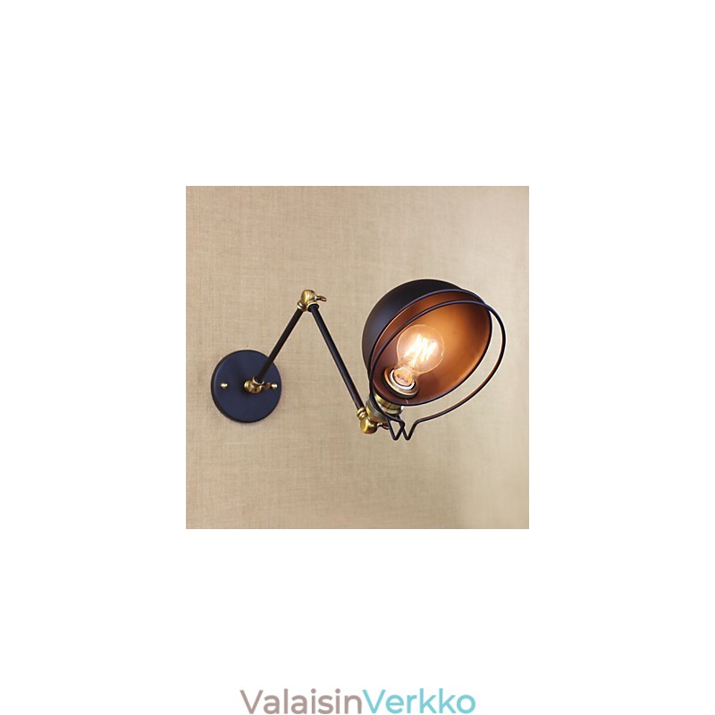 Seinälamput Swing Valot Lukeminen Seinävalot Mini Style Rustic Lodge Metal