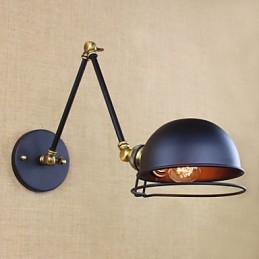 Seinälamput Swing Valot Lukeminen Seinävalot Mini Style Rustic Lodge Metal