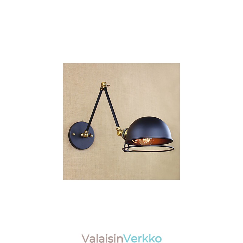 Seinälamput Swing Valot Lukeminen Seinävalot Mini Style Rustic Lodge Metal