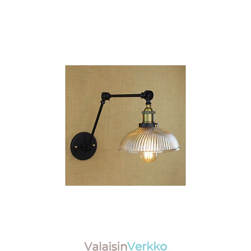 Seinälamput Swing Valot Lukeminen Seinävalot Mini Style Rustic Lodge Metal