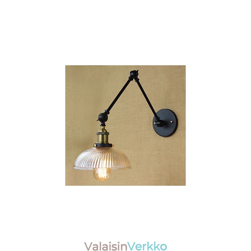 Seinälamput Swing Valot Lukeminen Seinävalot Mini Style Rustic Lodge Metal