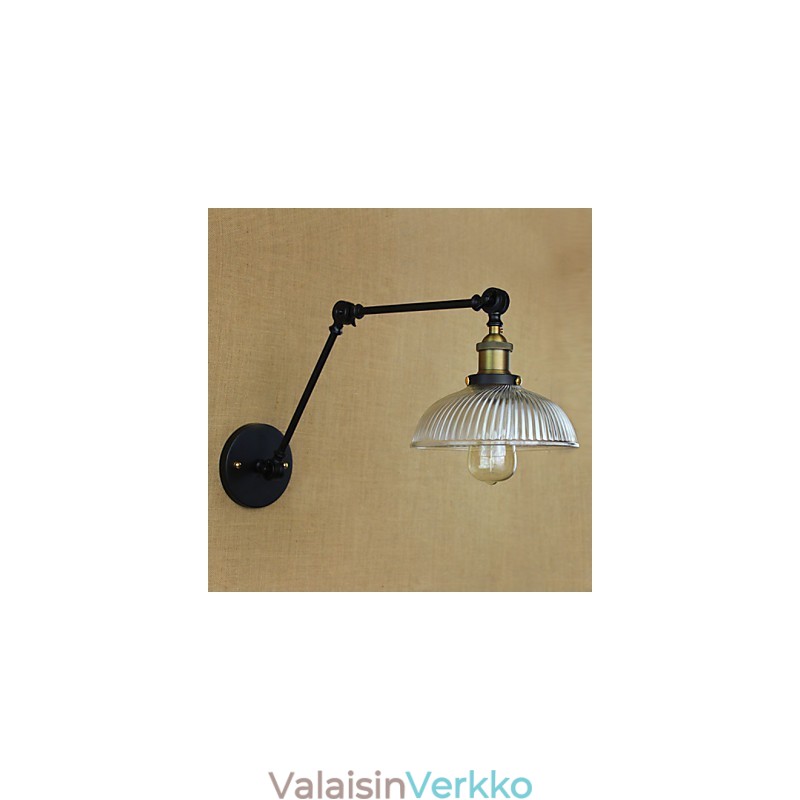 Seinälamput Swing Valot Lukeminen Seinävalot Mini Style Rustic Lodge Metal