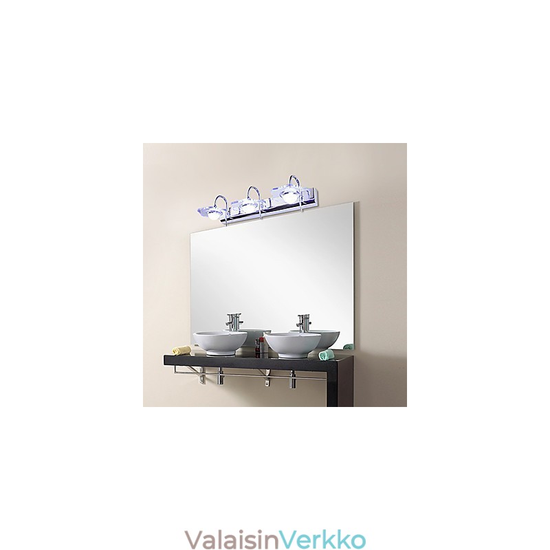 Seinälamput Kylpyhuoneen valaistus Moderni nykyaikainen metalli