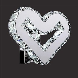 Seinävalaisimet Crystal Mini Style Modern Contemporary Metal