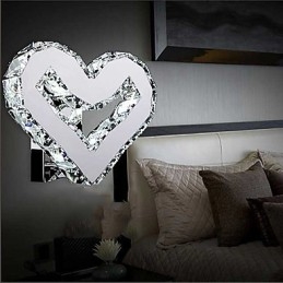 Seinävalaisimet Crystal Mini Style Modern Contemporary Metal