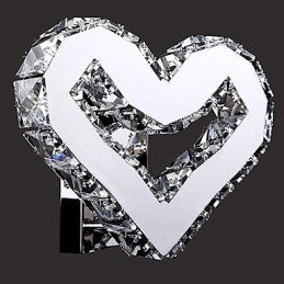 Seinävalaisimet Crystal Mini Style Modern Contemporary Metal