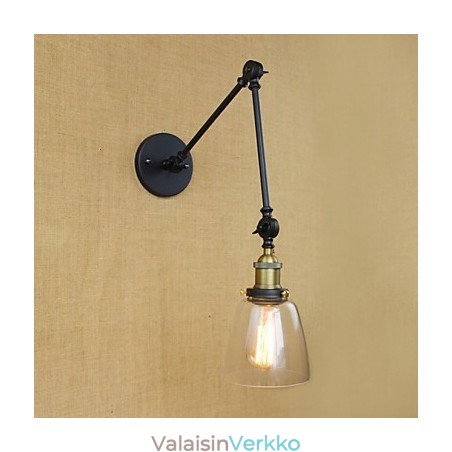 Antiikki pronssinen koristeellinen seinävalaisin Antiikki pronssinen koristeellinen seinävalaisin