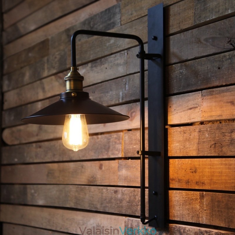 Uusi Loft Retro DIY Industrial Vintage Seinävalaisin Seinävalaisin