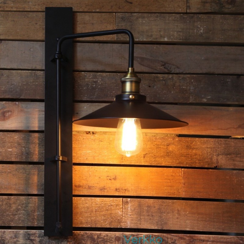 Uusi Loft Retro DIY Industrial Vintage Seinävalaisin Seinävalaisin