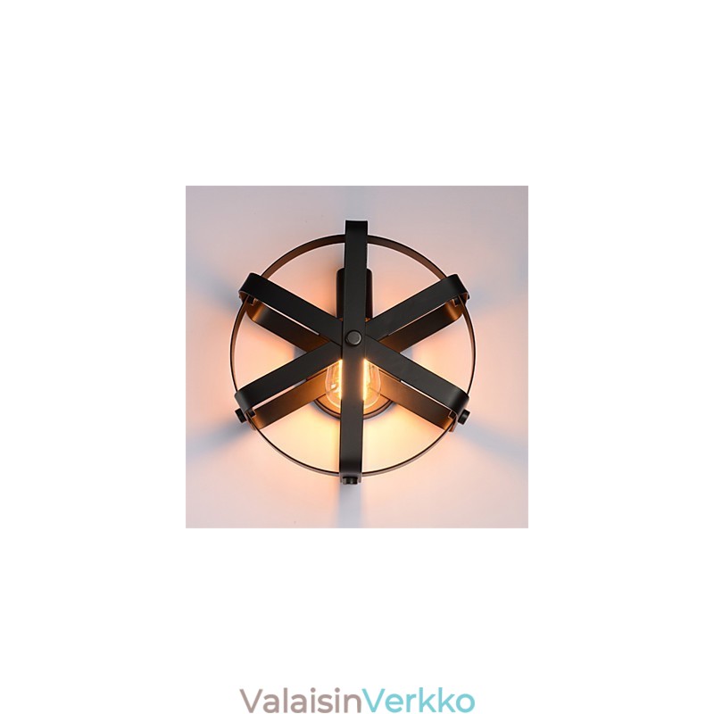 Uusi vintage-tyylinen teollinen pyöreä seinävalaisin parvekkeella eteinen Makuuhuoneen seinävalaisin