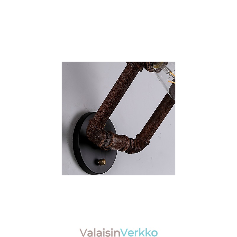 Minityyliset seinävalaisimet modernia nykymetallia