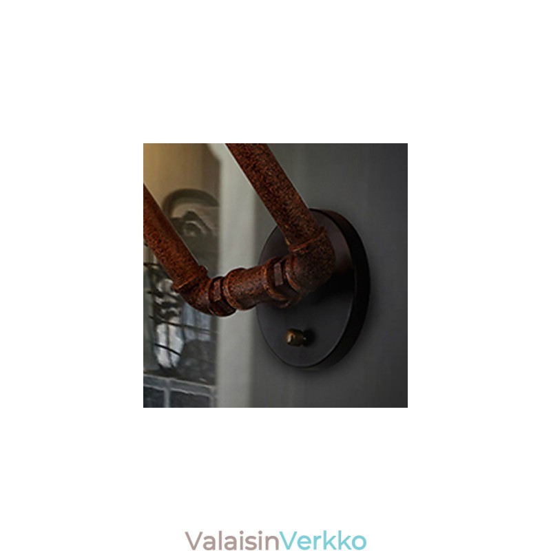 Minityyliset seinävalaisimet modernia nykymetallia