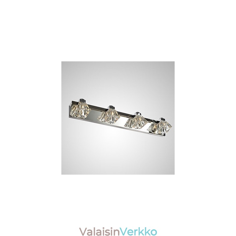 Kristalliset seinävalaisimet modernia nykyaikaista G4-metallia