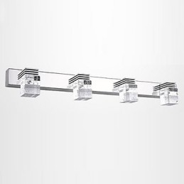 Seinävalaisimet Kylpyhuoneen Valaistus Seinälevyt Crystal Mini Style Moderni Contemporary Metal
