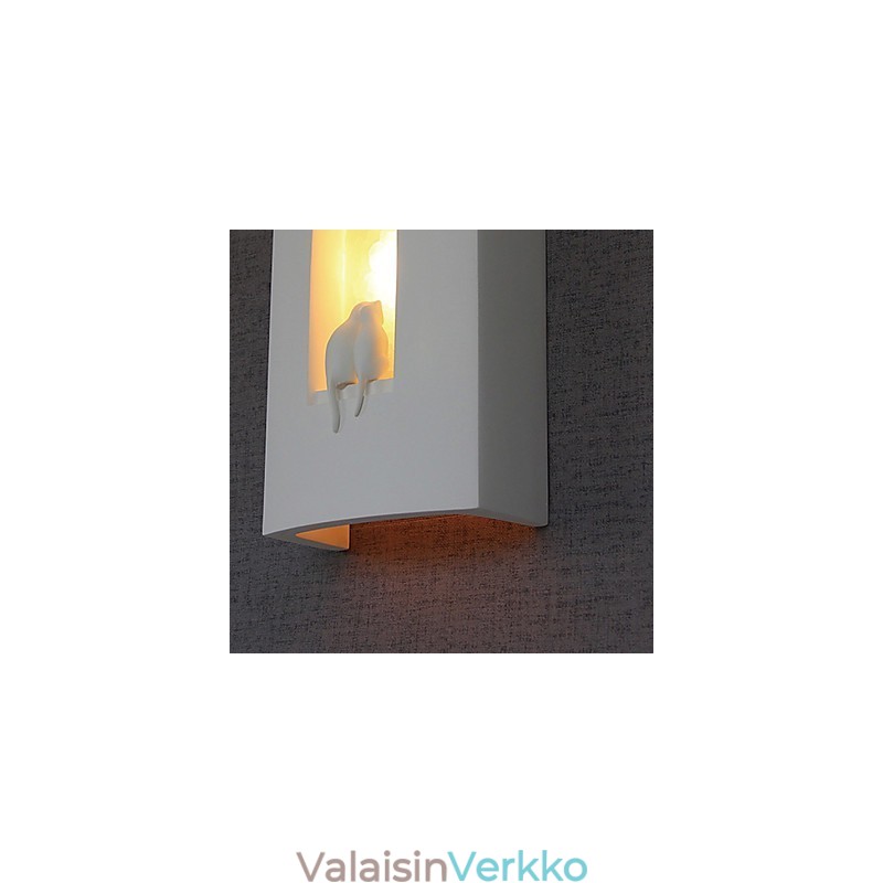 Valkoinen moderni lyhyt muoti seinävalaisin Yövalaisin Peilivalo Makuuhuoneen seinävalaisin