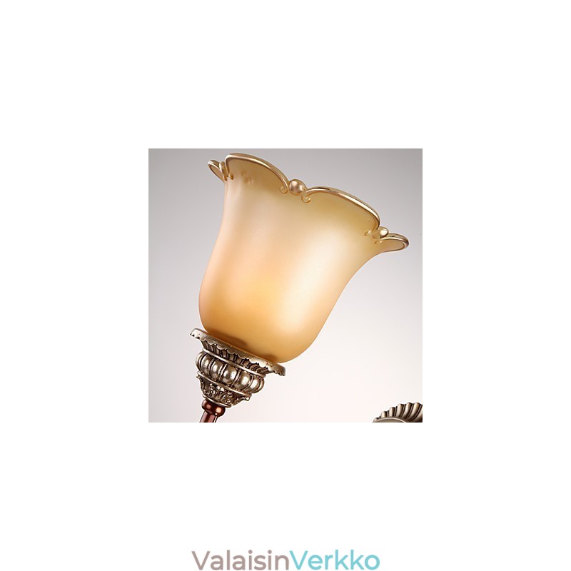 Eurooppatyyppinen muinaisia tapoja restauroiva takorauta Makuuhuoneen kristallilasiseinävalaisin