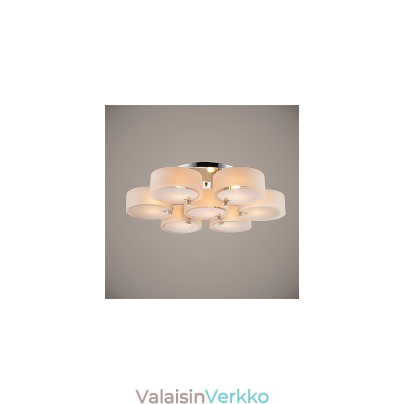 Uppoasennus moderni nykyaikainen 7 valoa kattoon kevytmetalli