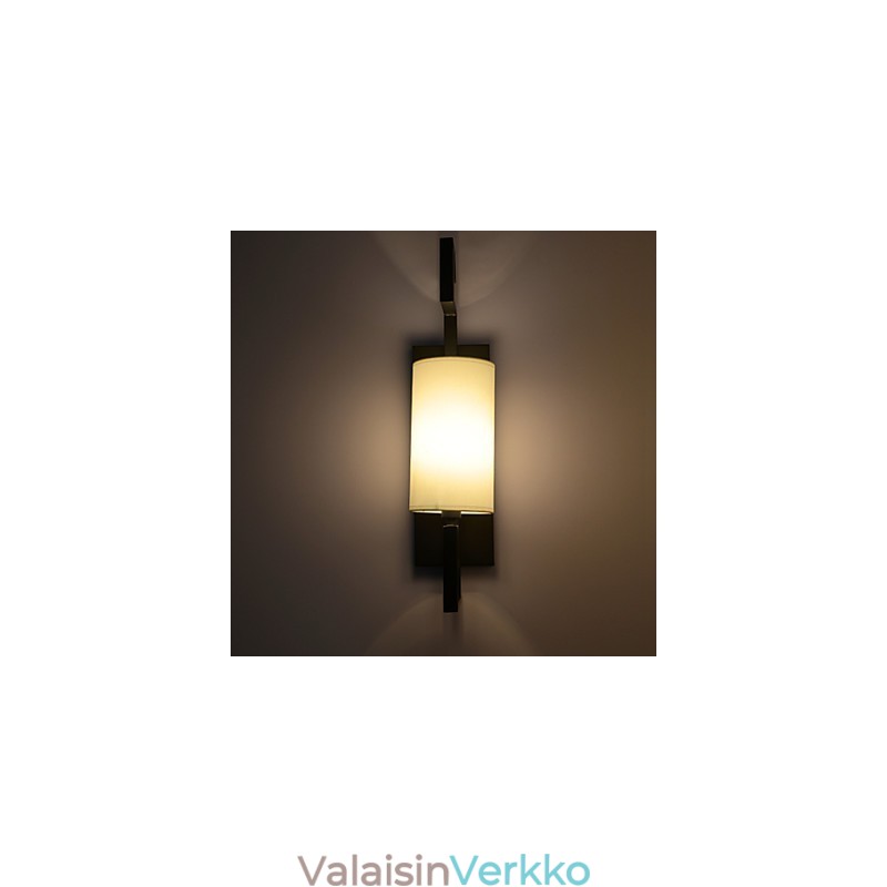 Moderni amerikkalaistyylinen antiikkilamppu Olohuone Makuuhuone Hotellihuoneet Valkoinen kangas seinävalaisin