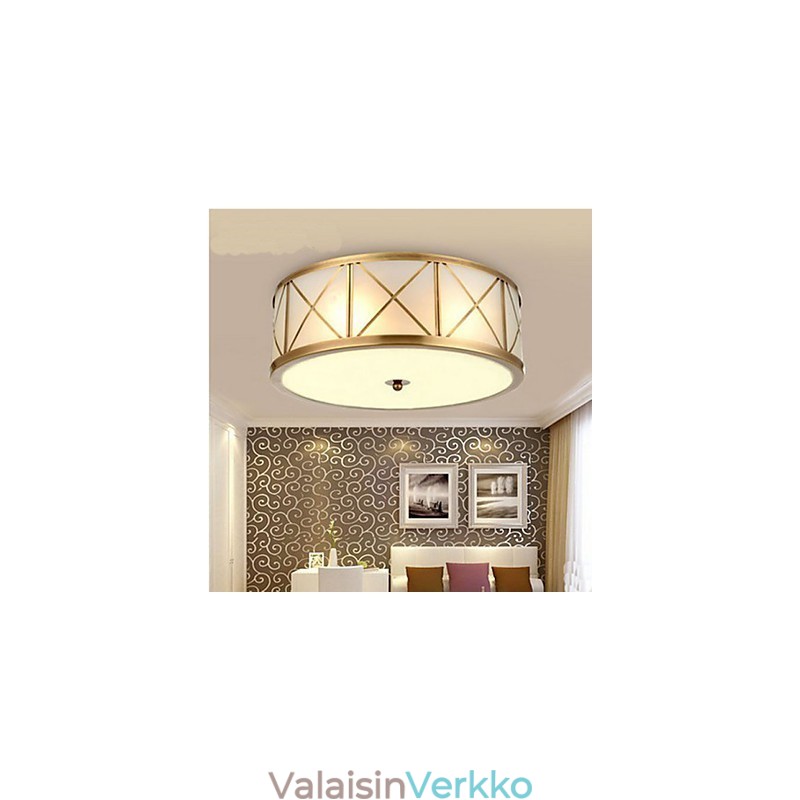 Täyskuparinen lamppu lamppu C