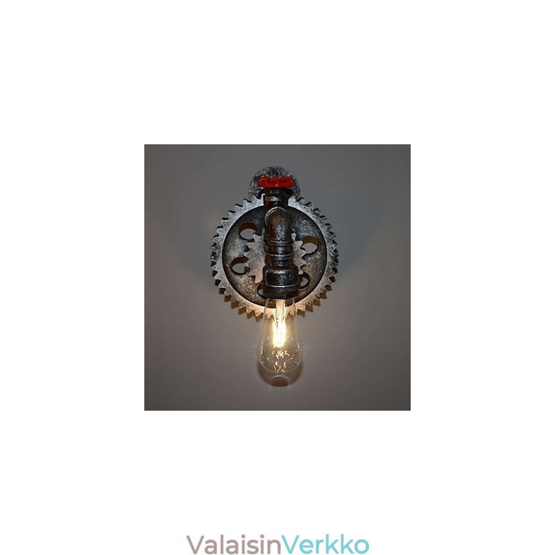 Creative Iron Bar Ravintola Baari Käytävä seinävalaisin Seinälamppu Loft Industrial Varuste Persoonallisuus tehdä vanhat vesiputket