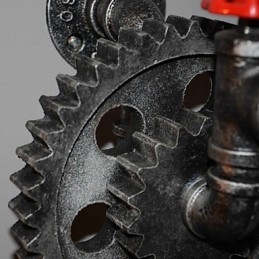 Creative Iron Bar Ravintola Baari Käytävä seinävalaisin Seinälamppu Loft Industrial Varuste Persoonallisuus tehdä vanhat vesiputket