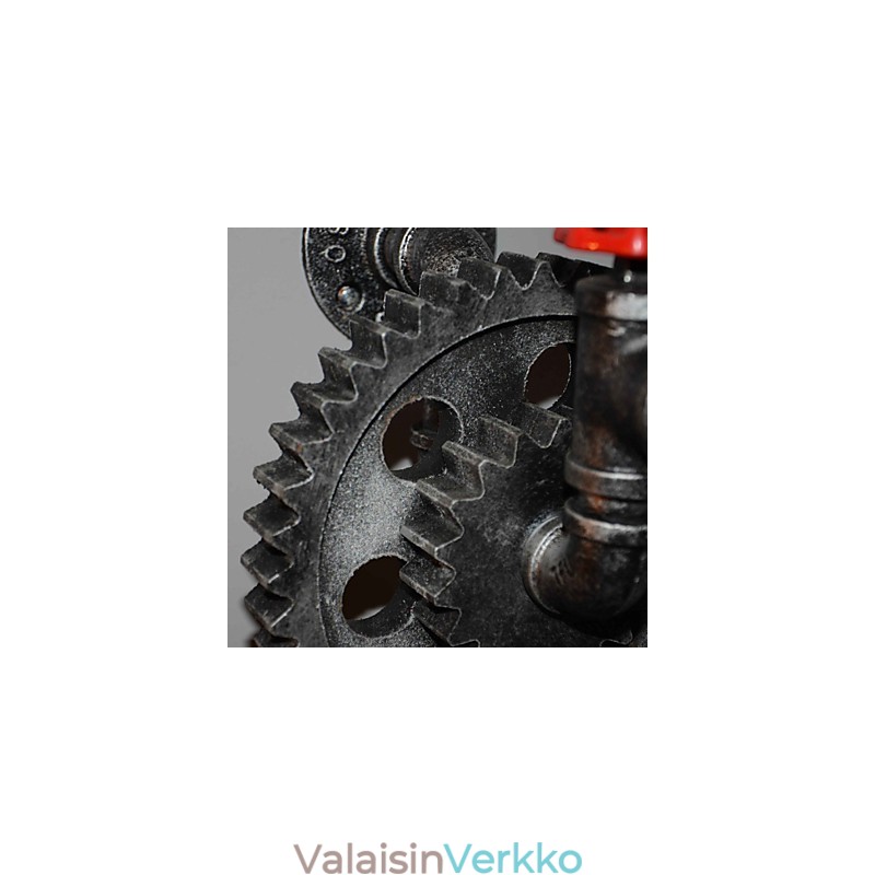 Creative Iron Bar Ravintola Baari Käytävä seinävalaisin Seinälamppu Loft Industrial Varuste Persoonallisuus tehdä vanhat vesiputket
