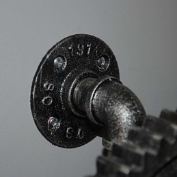 Creative Iron Bar Ravintola Baari Käytävä seinävalaisin Seinälamppu Loft Industrial Varuste Persoonallisuus tehdä vanhat vesiputket