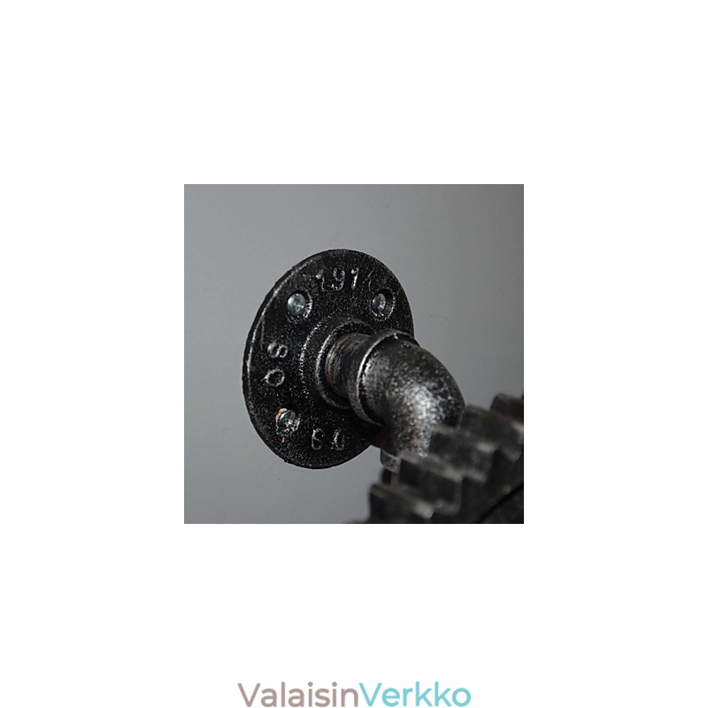 Creative Iron Bar Ravintola Baari Käytävä seinävalaisin Seinälamppu Loft Industrial Varuste Persoonallisuus tehdä vanhat vesiputket