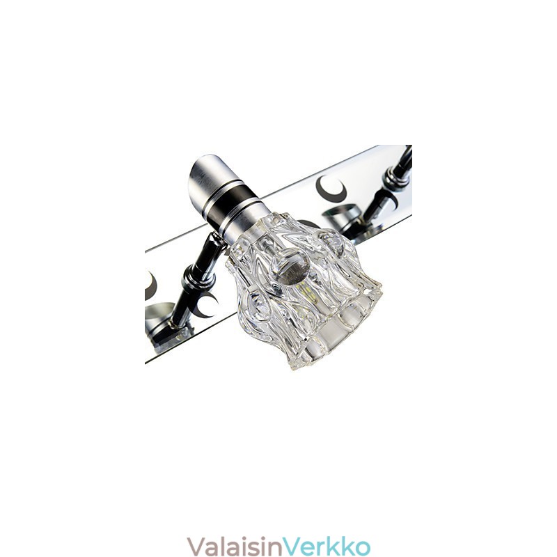 Uusi saapunut pesuseinävalaisin yksivärinen valkoinen lamppu peilien etulaitteistoon metallilevy kylpyhuoneen seinävalaisin