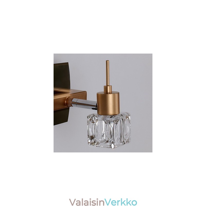 Kristallikylpyhuoneen valaistus Moderni nykyaikainen G4 metalli