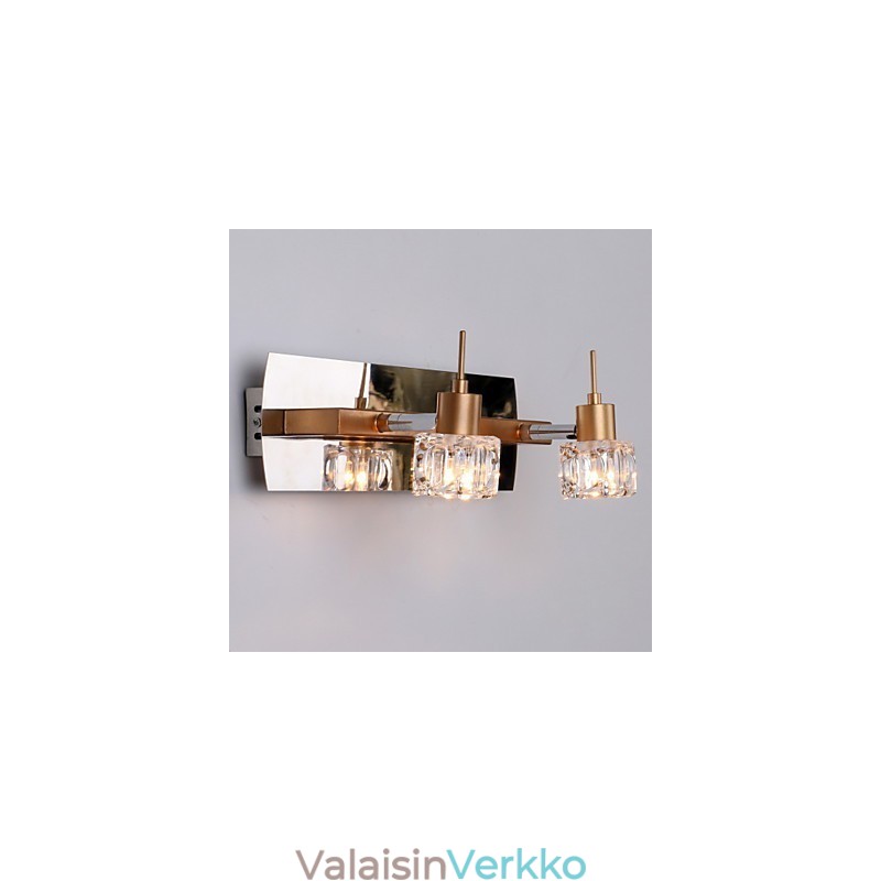 Kristallikylpyhuoneen valaistus Moderni nykyaikainen G4 metalli