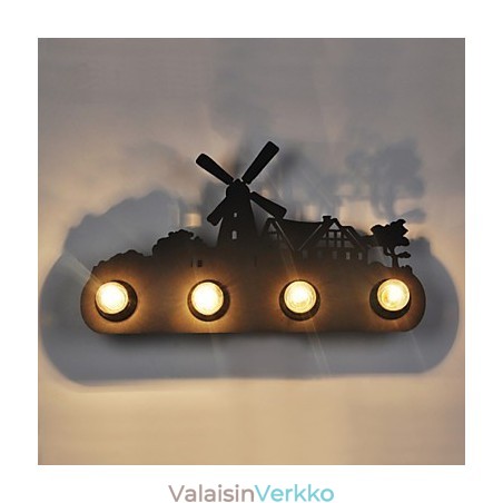 4 valoa American Village Pastoral LOFT Style Makuuhuoneen käytävän rautaiset retroseinävalaisimet 4 valoa American Village Pastoral LOFT Style Makuuhuoneen käytävän rautaiset retroseinävalaisimet