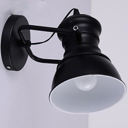 Art Deco -seinävalaisin Teollinen rautakyltti Loft-seinävalaisin