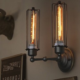 Loft American Country Retro rautainen seinävalaisin Art Industry Lights