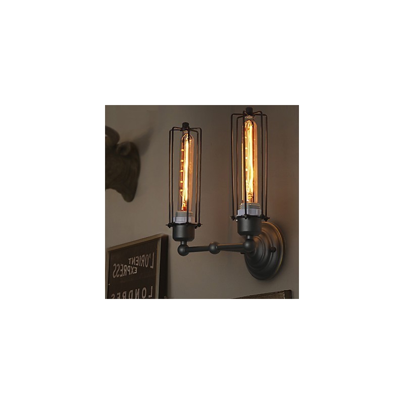 Loft American Country Retro rautainen seinävalaisin Art Industry Lights