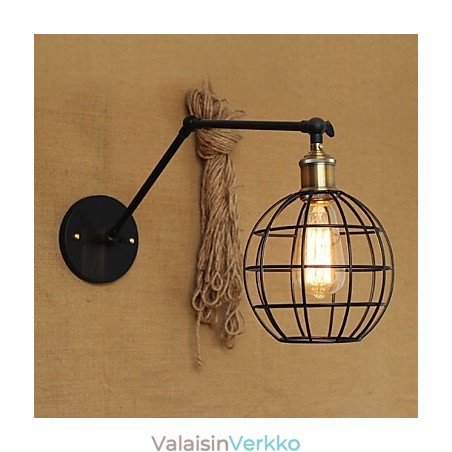 Seinälamput Swing Valot Lukeminen Seinävalot Mini Style Rustic Lodge Metal Seinälamput Swing Valot Lukeminen Seinävalot Mini Style Rustic Lodge Metal